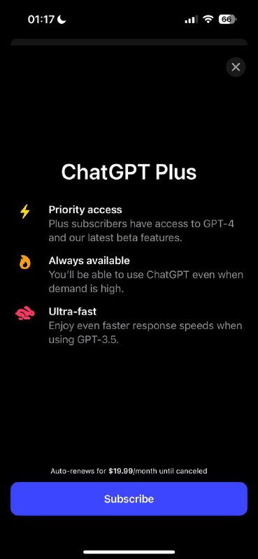 #OpenAI 官方版ChatGPT for iOS 上架美区AppStore，Apple ID 可以直接支付
