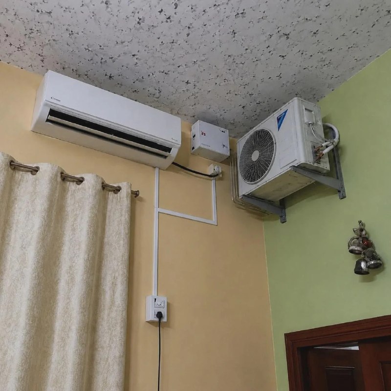 热吗？给大家安空调了😊