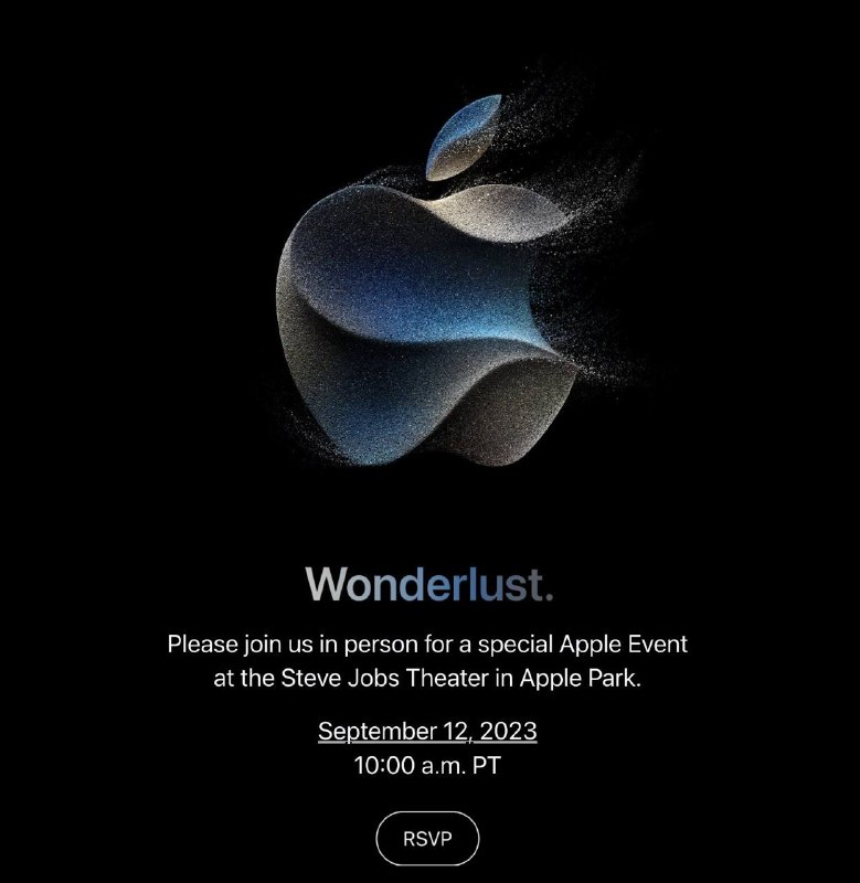 苹果确定于9月12日举行发布会推出iPhone15和新款Apple Watch