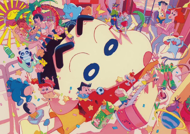 《#蜡笔小新》开播30周年🎉《#蜡笔小新》开播30周年🎉