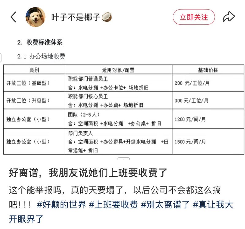 付费上班？？？