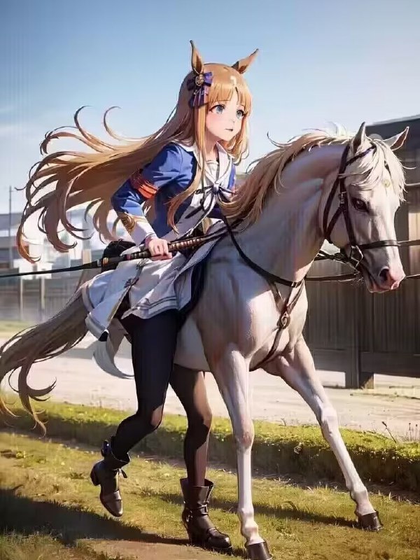 🤔马骑马