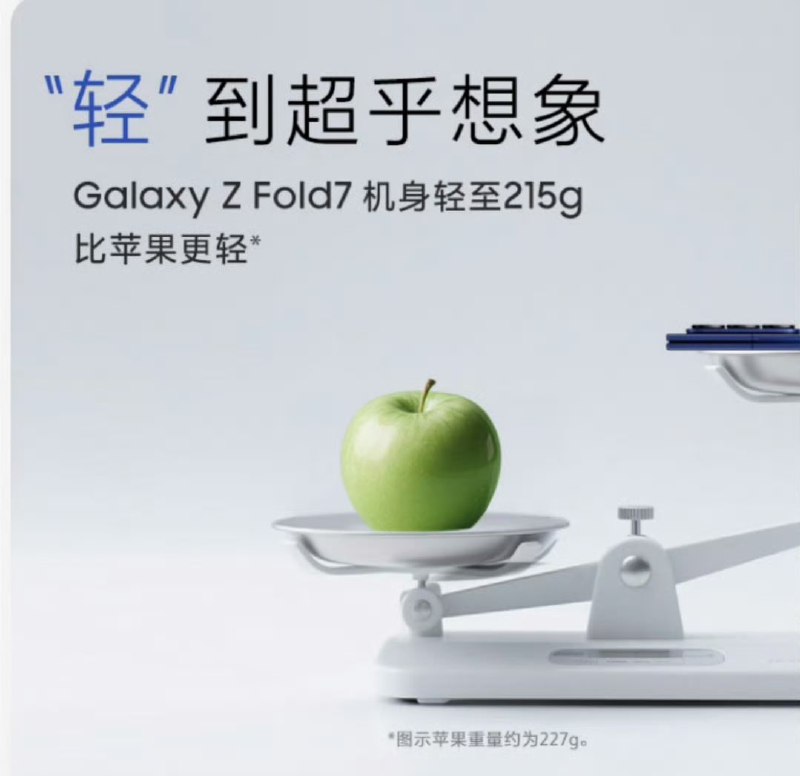 三星Galaxy Z Fold7文案