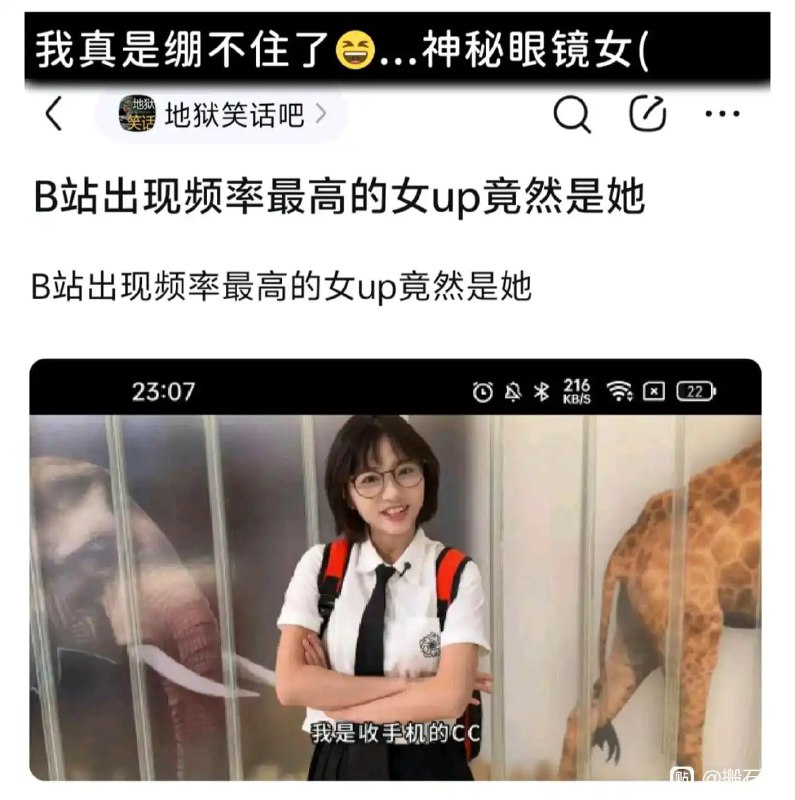 B站出镜率最高的女up……