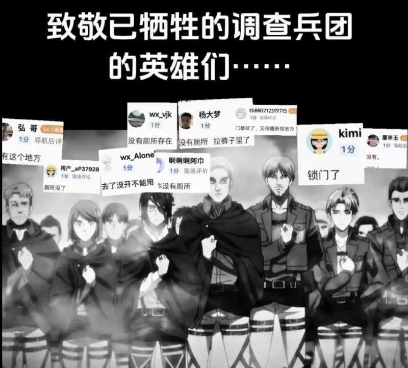 向调查兵团们致敬🌚向调查兵团们致敬🌚