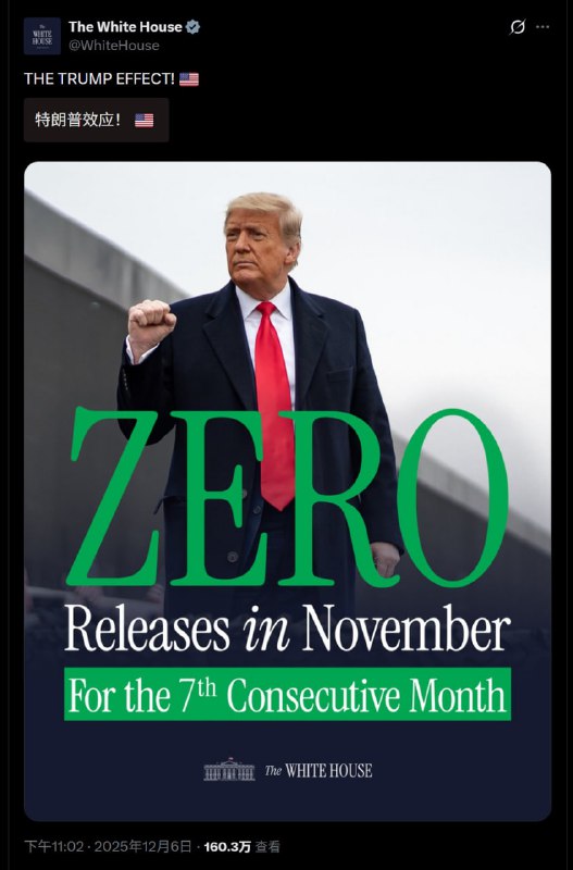 白宫官方发推