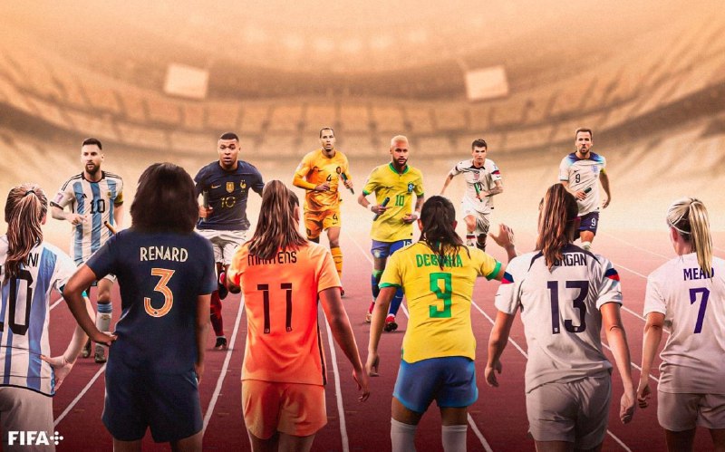 #世界杯 接力！2022卡塔尔世界杯已经结束了，2023女足世界杯即将开启大幕