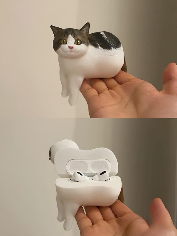 #猫猫 耳机盒😋