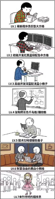 程序员实力等级🤔