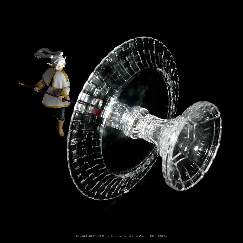 用玻璃餐具做芙莉莲的特效件😮用玻璃餐具做芙莉莲的特效件😮