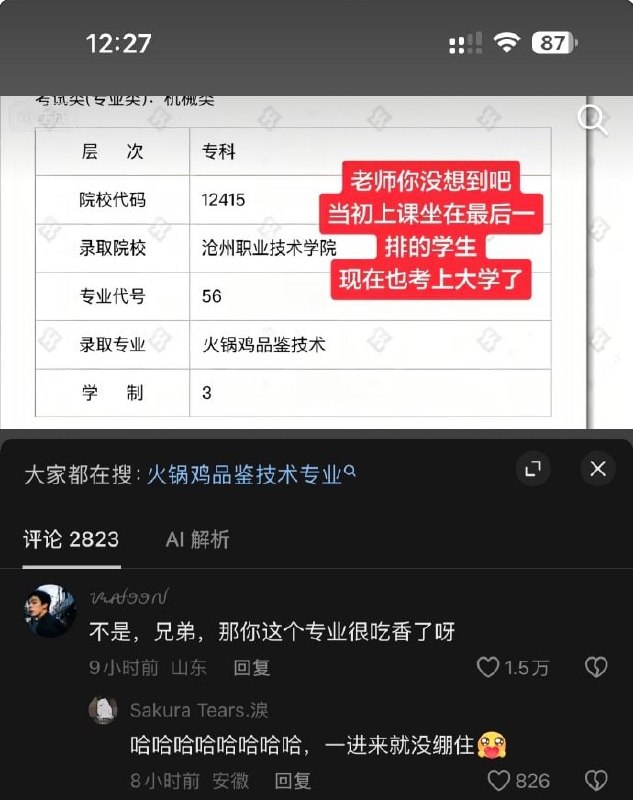 这专业确实很吃香🌚