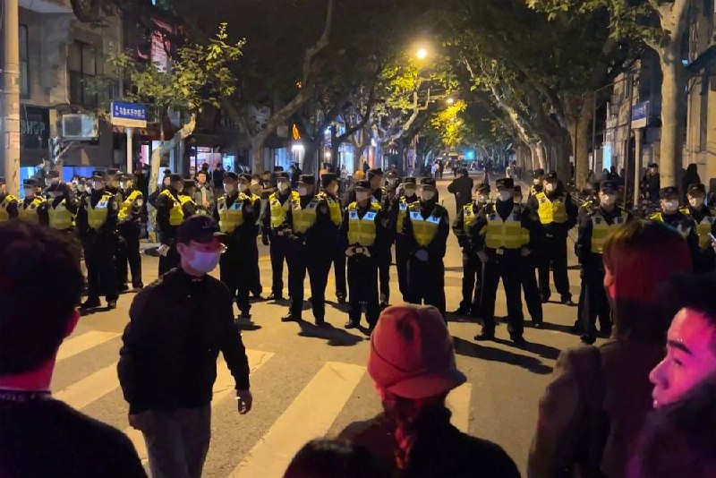 抗议活动在中国多地持续蔓延