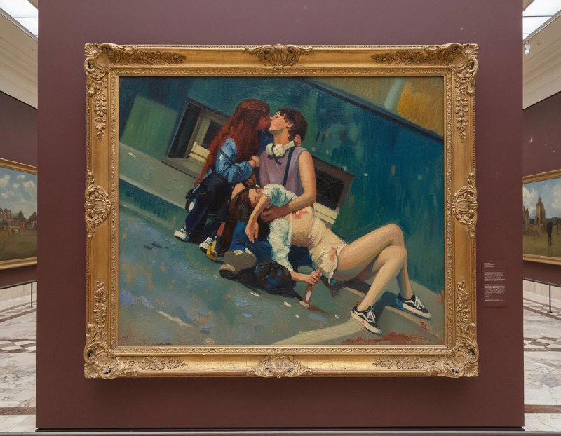 最近网上很火的 世界名画最近网上很火的 世界名画