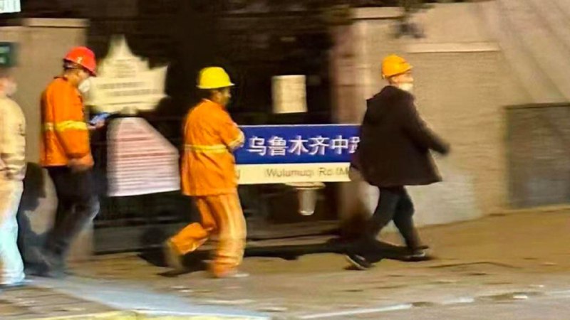 抗议活动在中国多地持续蔓延