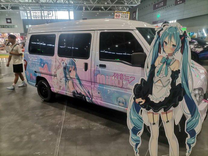 五菱之光初音未来痛车五菱之光初音未来痛车