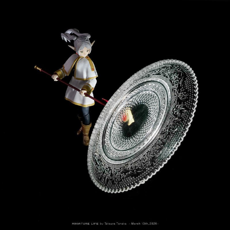 用玻璃餐具做芙莉莲的特效件😮用玻璃餐具做芙莉莲的特效件😮