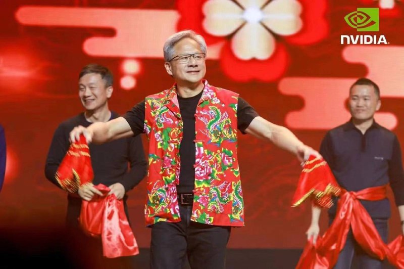英伟达中国区年会，老黄献艺😁英伟达中国区年会，老黄献艺😁