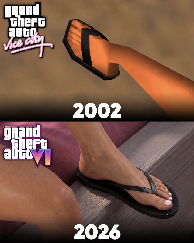 GTA这24年来的变化😮