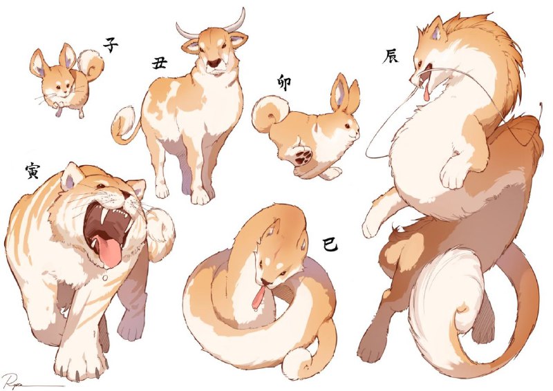 #狗狗 十二生肖..天犬#狗狗 十二生肖..天犬