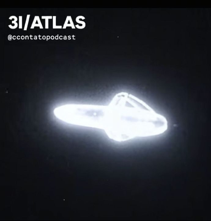 网传NASA火星探测器拍到的3I阿特拉斯最清晰的图片，猜测文明等级应该至少3级