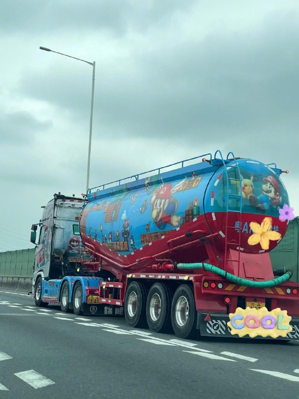 好大的痛车🤩好大的痛车🤩