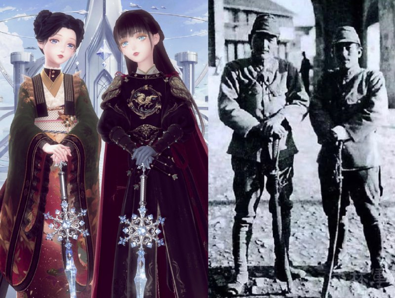 1月9日消息 据网友爆料，国产换装手游《#闪耀暖暖》中有角色动作酷似南京大屠杀战犯照片，引发关注